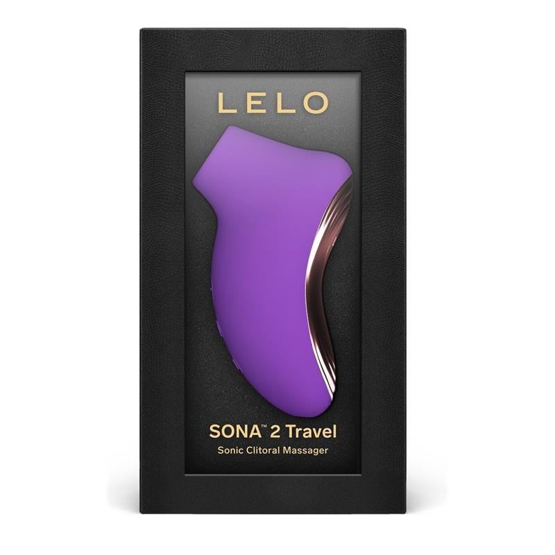 Sona 2 Travel Succionador de Clítoris Púrpura - Imagen 4