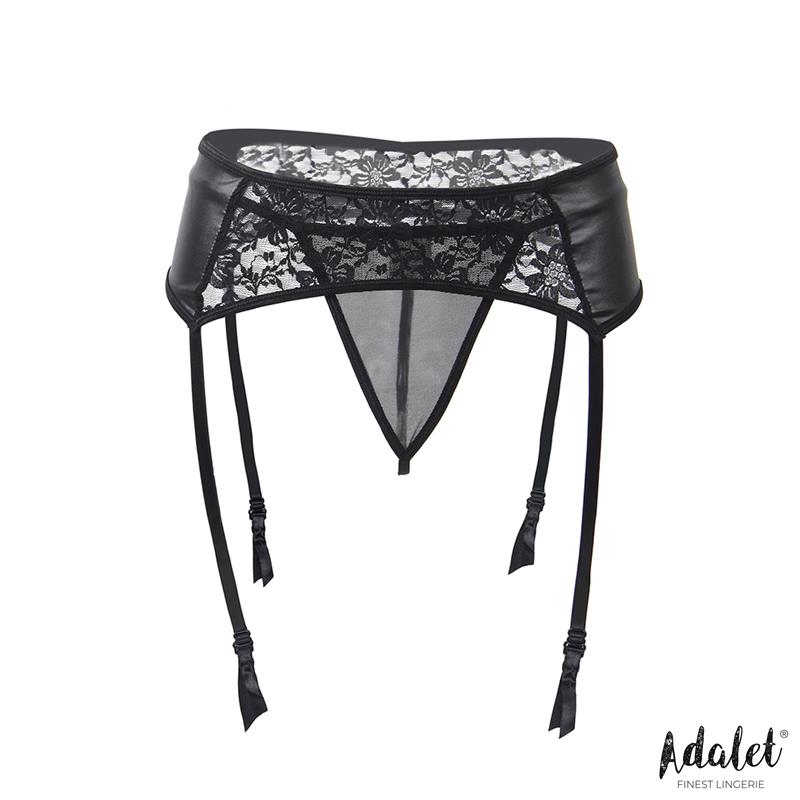 Stella Set de Liguero de Encaje y Tanga - Imagen 3