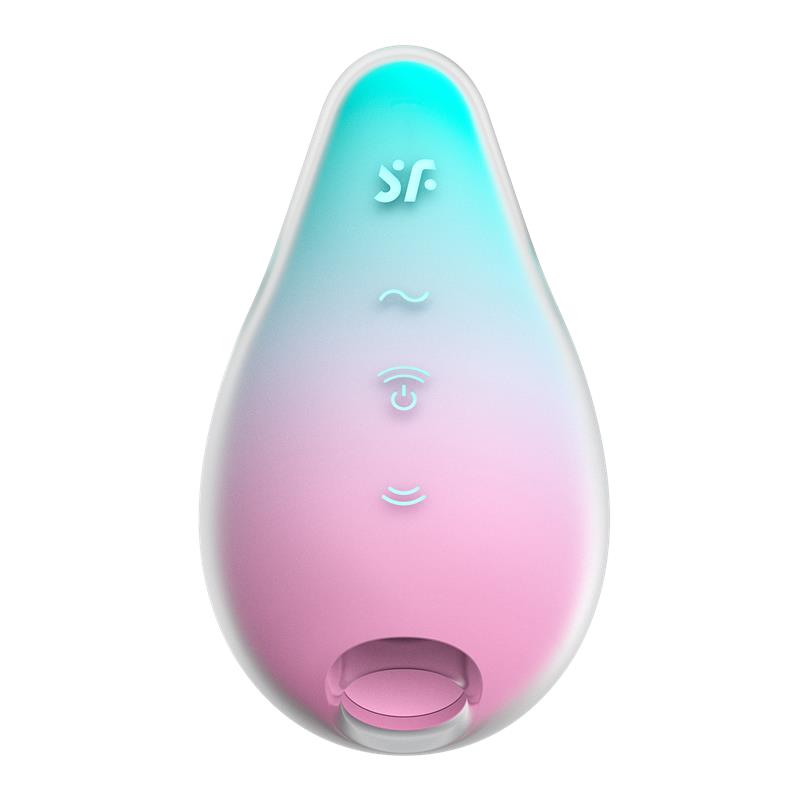 Succionador de Clítoris Mermaid Vibes Menta y Rosa - Imagen 4