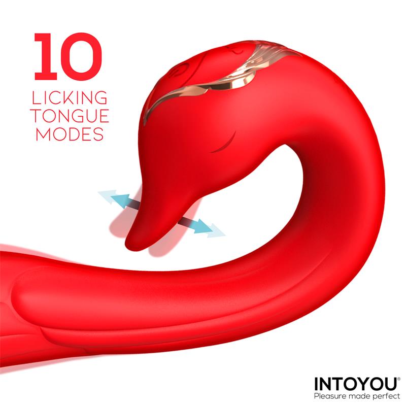 Swana Vibrador con Lengua y Ángulo Ajustable - Imagen 3
