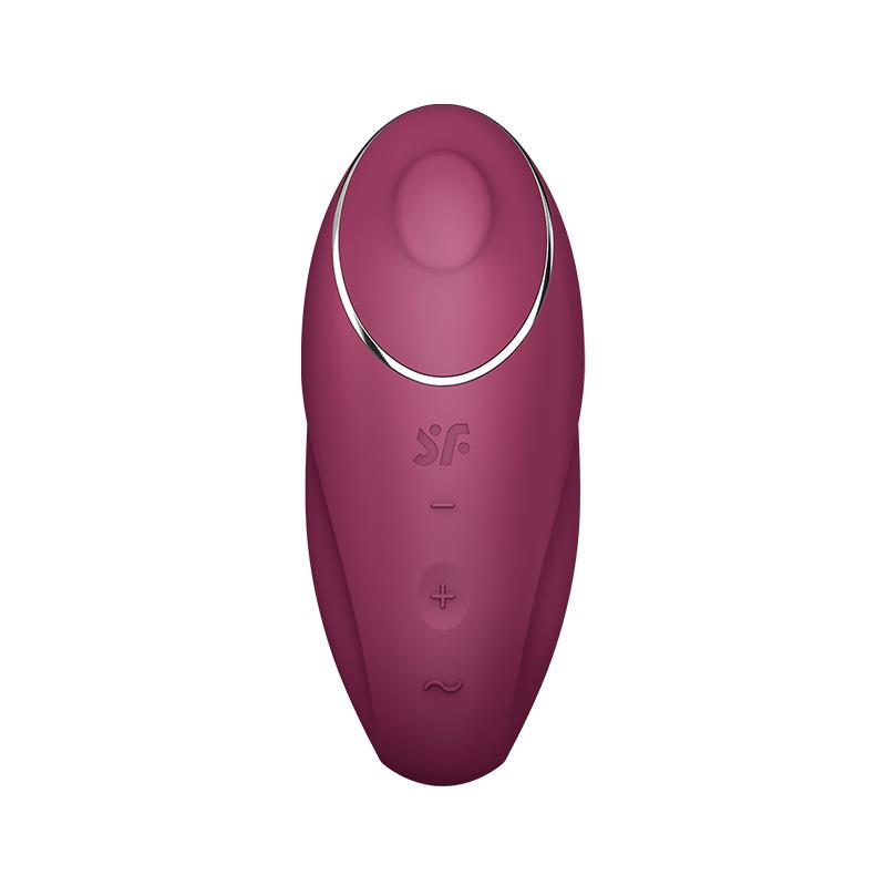 Tap and Climax 1 Vibrador y Tapping Rojo - Imagen 3