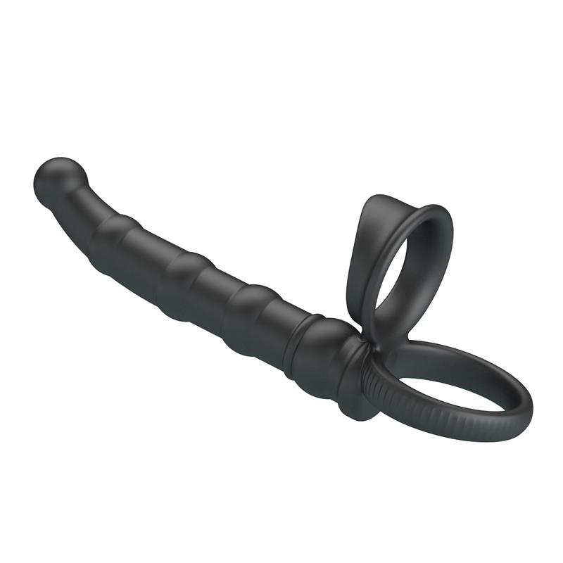 Tatum Plug Anal con Anillo para el Pene con Vibración - Imagen 4