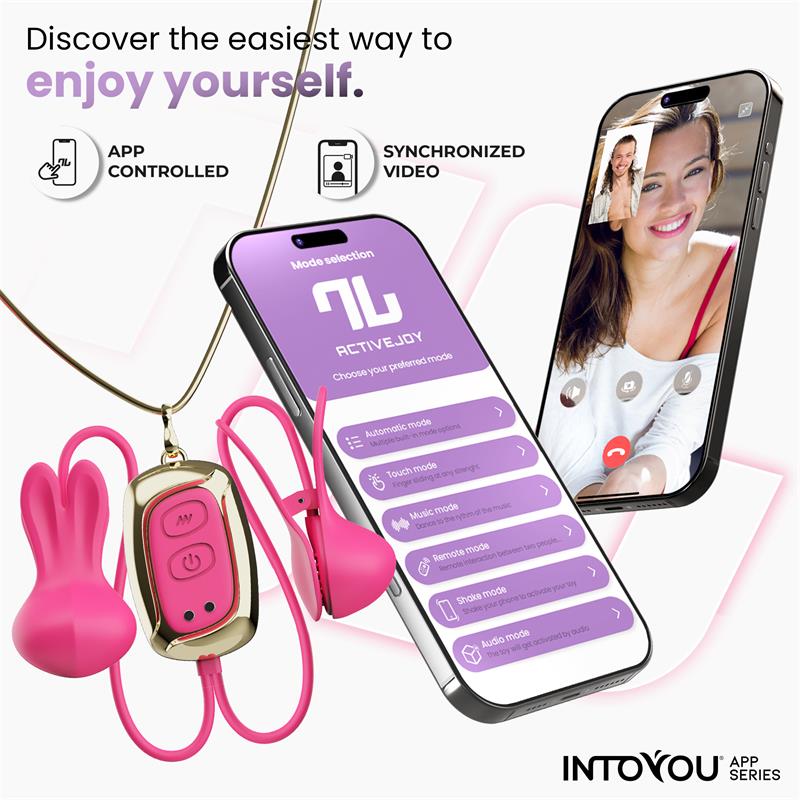 Tickly Pinzas para Pezones con Vibración, Control y Collar con APP - Imagen 7