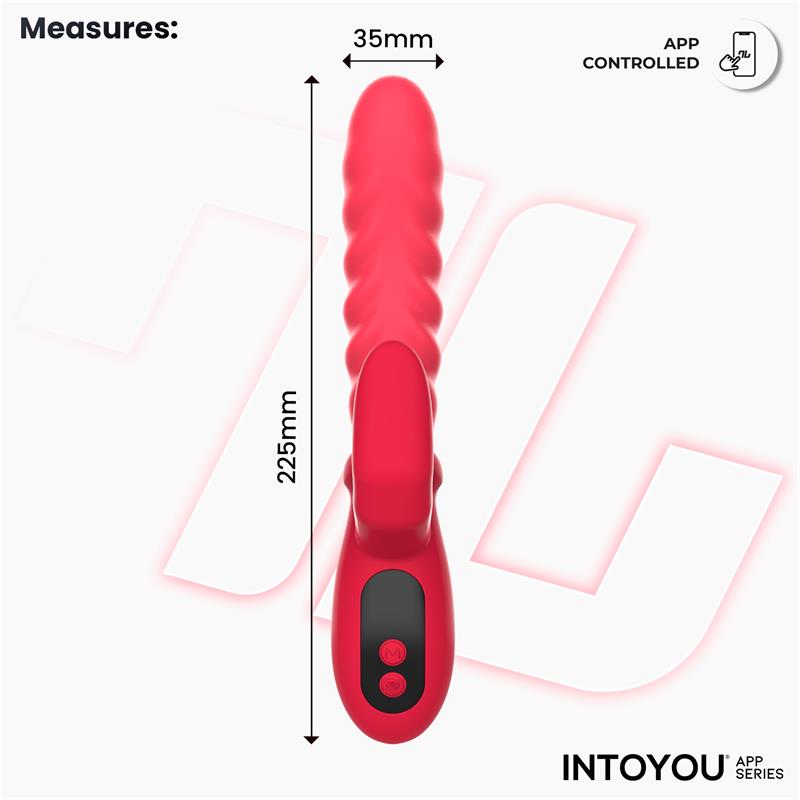 Tingly Vibrador con Finger y Movimiento Waving con APP - Imagen 11