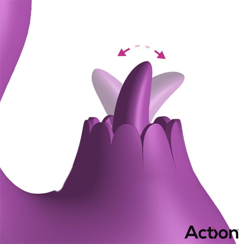 Toka Vibrador con Oscilación 360º y Lengua Estimuladora - Imagen 4