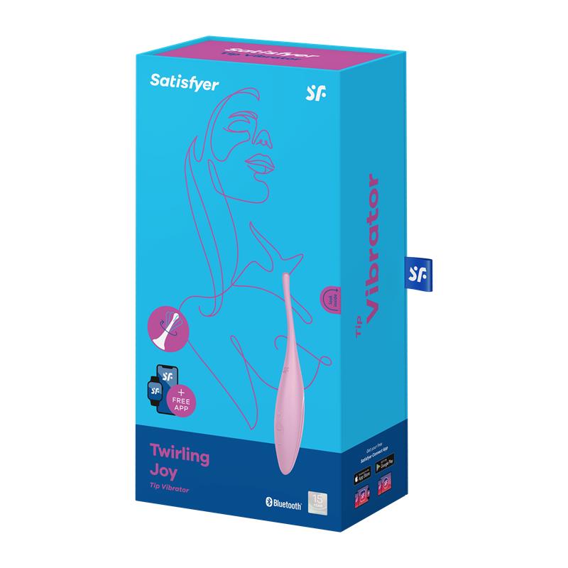 Twirling Joy Estimulador Giratorio con APP Rosa - Imagen 5