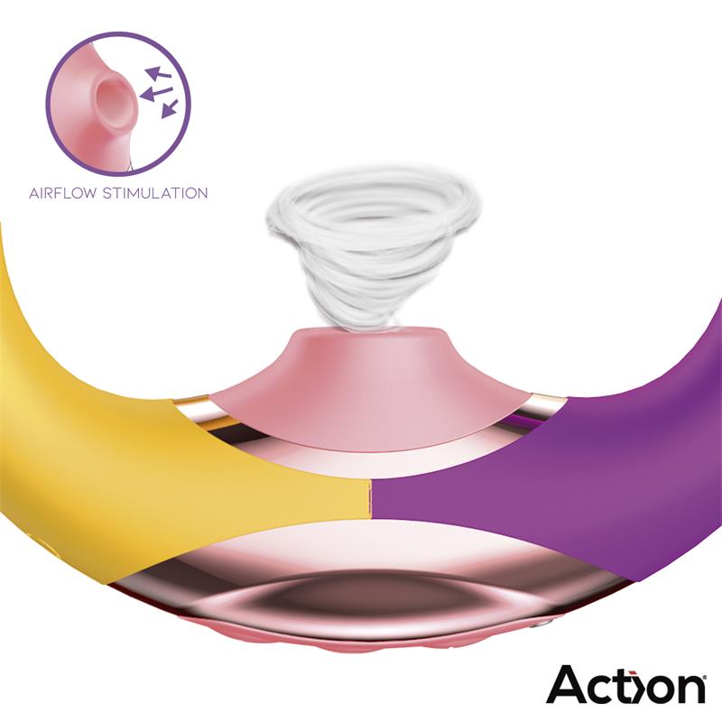 Two Lovers 3 in 1 Vibrador con Finger y Succión - Imagen 5