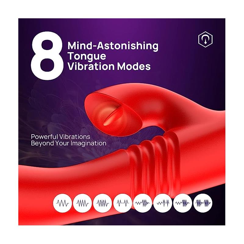 Velvet Vibrador con Thrusting y Pulsación - Imagen 13