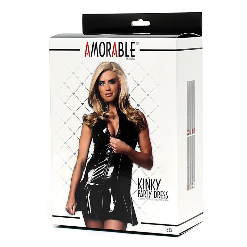 Vestido de Látex con Cremallera - Imagen 4