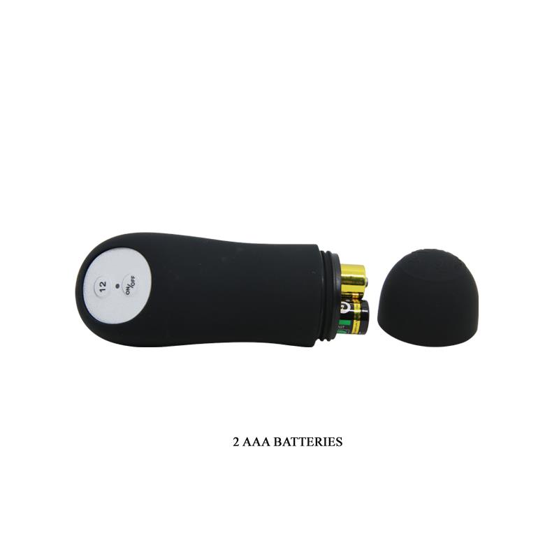 Vibrador Anal Burbujas Negro con Control Remo cl70 - Imagen 7