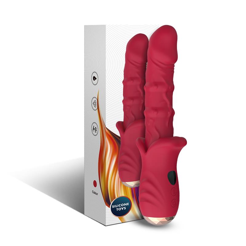 Vibrador con Calor y Movimiento Vertical con Pantalla Digital - Imagen 4