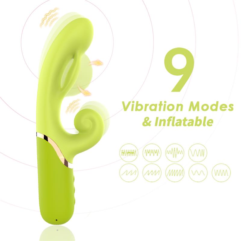 Vibrador con Función de Inflado - Imagen 7