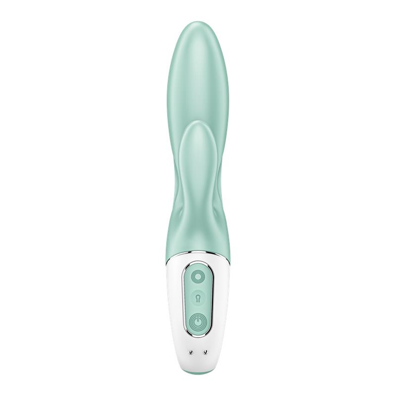Vibrador con Funcion de Inflado Air Pump Bunny 5 con APP Satisfyer Connect - Imagen 6