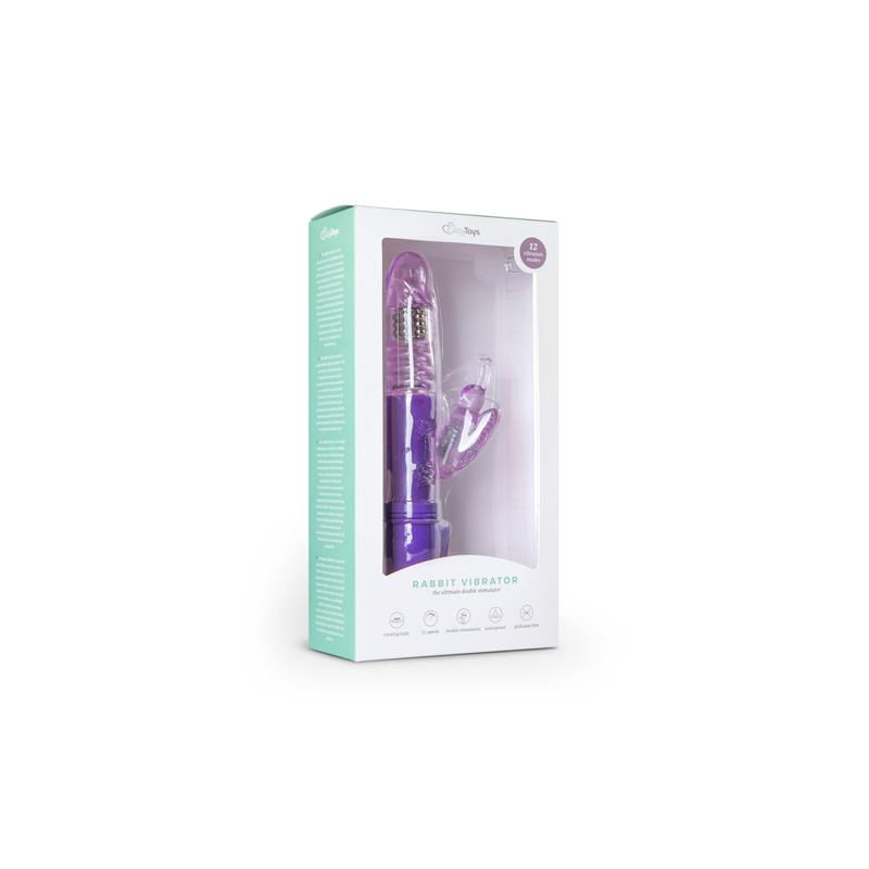 Vibrador con Mariposa - Púrpura - Imagen 5