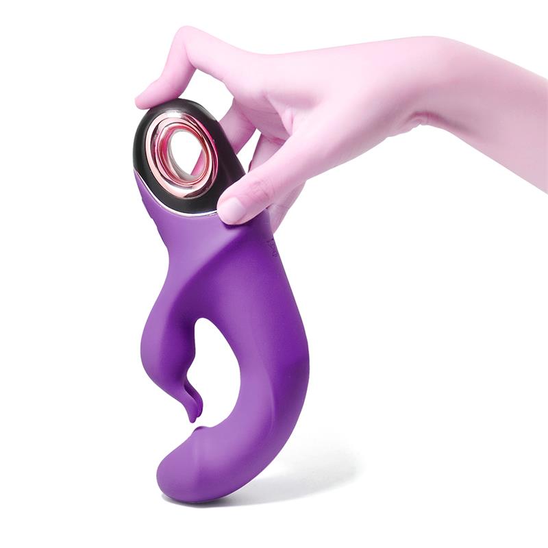 Vibrador con Rotación 360º Purpura - Imagen 7
