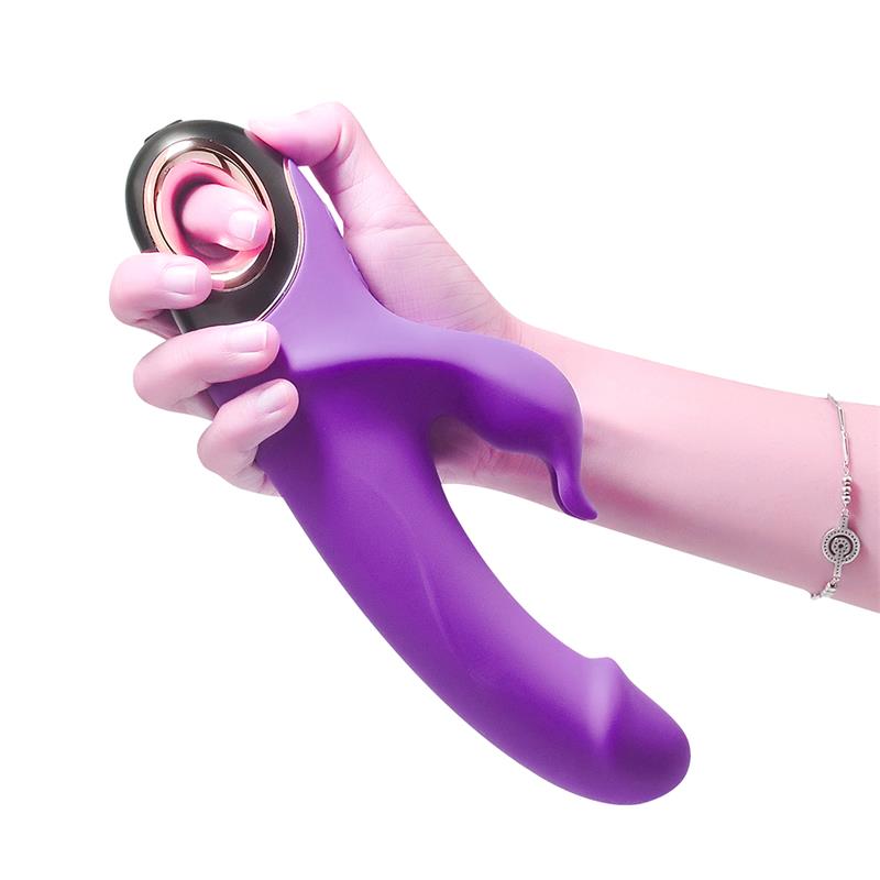 Vibrador con Rotación 360º Purpura - Imagen 8