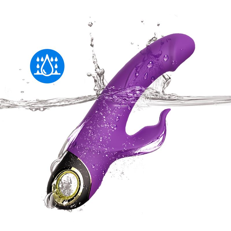 Vibrador con Rotación 360º Purpura - Imagen 9