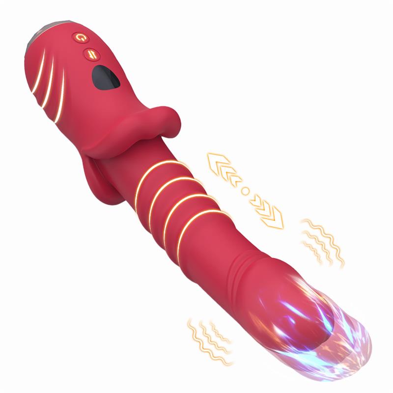 Vibrador con Thrusting Punto G y Pantalla Digital - Imagen 5
