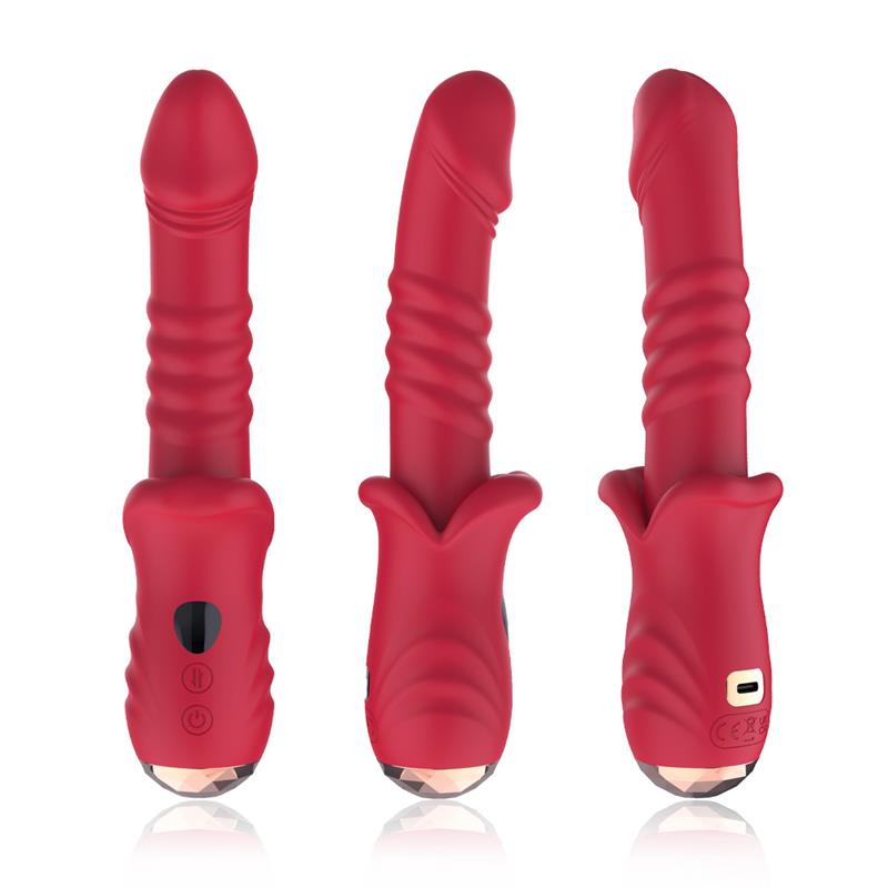 Vibrador con Thrusting Punto G y Pantalla Digital - Imagen 6