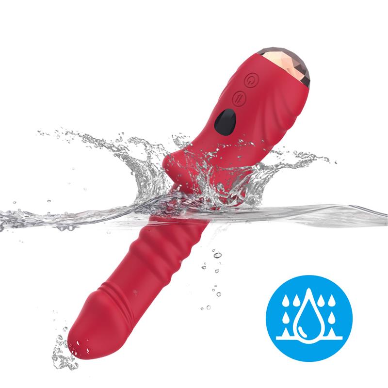 Vibrador con Thrusting Punto G y Pantalla Digital - Imagen 8
