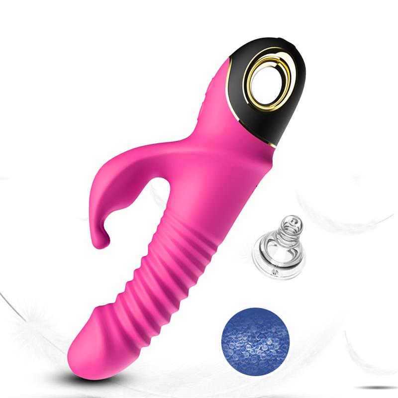 Vibrador con Thrusting y Oscilación 360º Rosa - Imagen 9