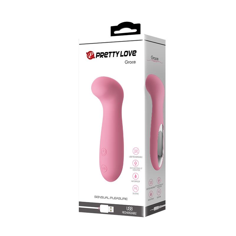 Vibrador Grace Color Rosa Claro CL50 - Imagen 9