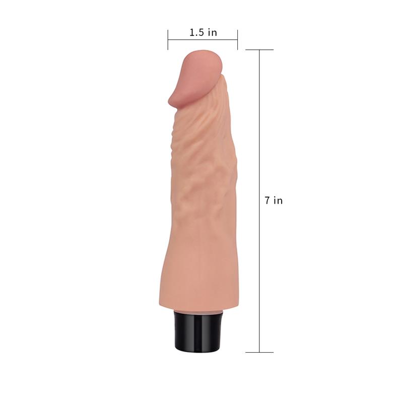 Vibrador Real Softee 7 Natural - Imagen 7