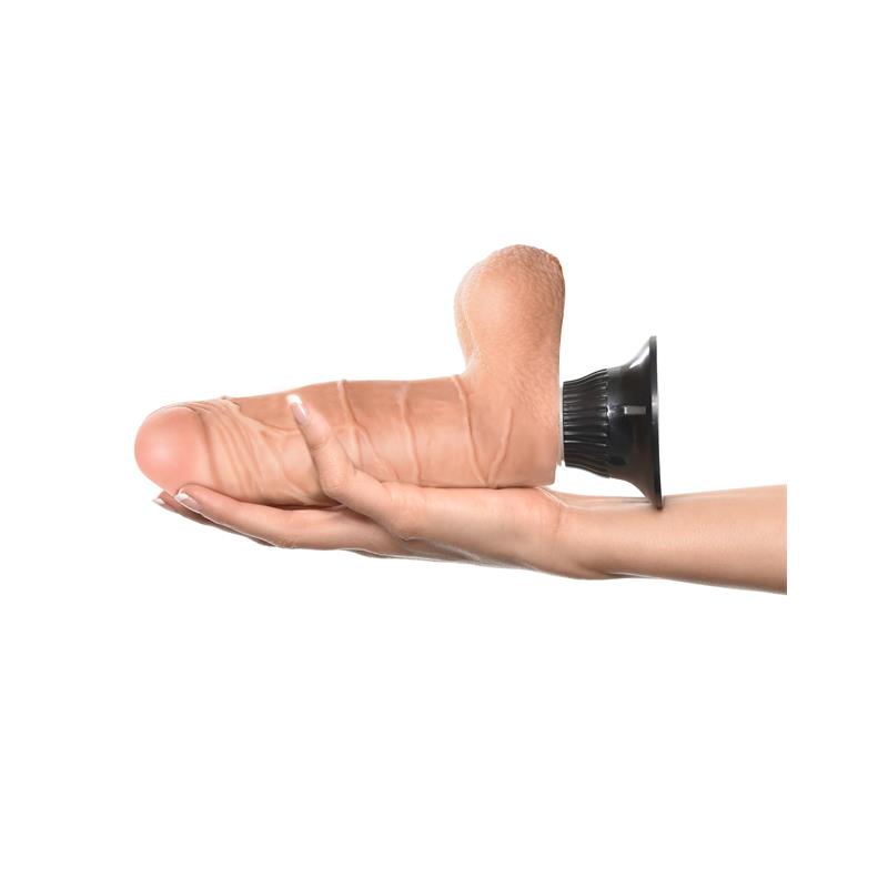 Vibrador Realista No. 1 16,5 cm Natural - Imagen 9