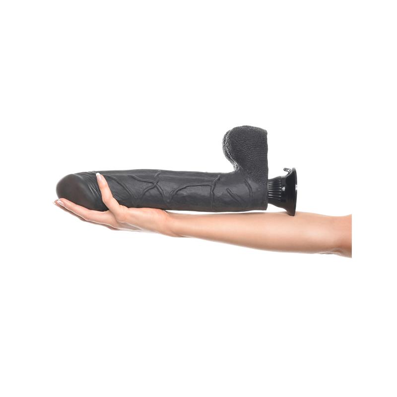 Vibrador Realista No. 12 30,5 cm Negro - Imagen 8