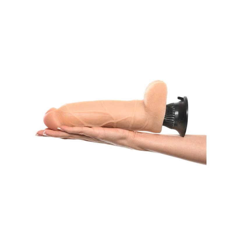 Vibrador Realista No.5 20,3 cm Natural - Imagen 10