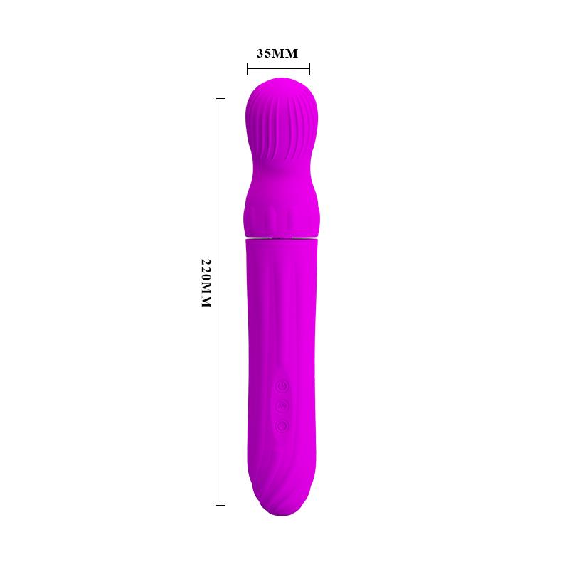 Vibrador Rotador Abraham Púrpura - Imagen 5