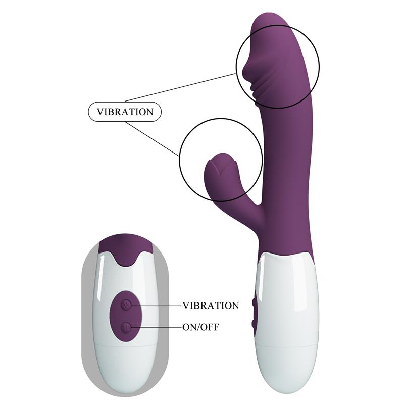 Vibrador Snappy 30 funciones Púrpura - Imagen 7