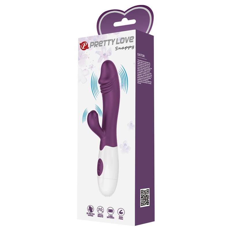 Vibrador Snappy 30 funciones Púrpura - Imagen 10