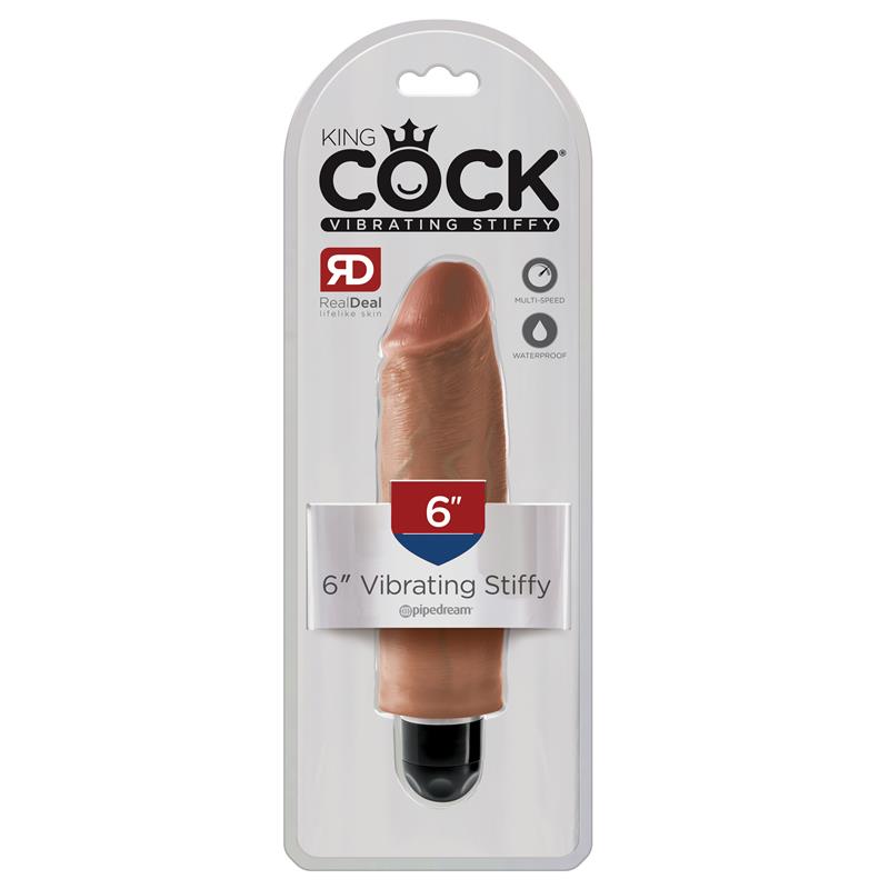 Vibrador Stiffy 6 Bronceado - Imagen 3