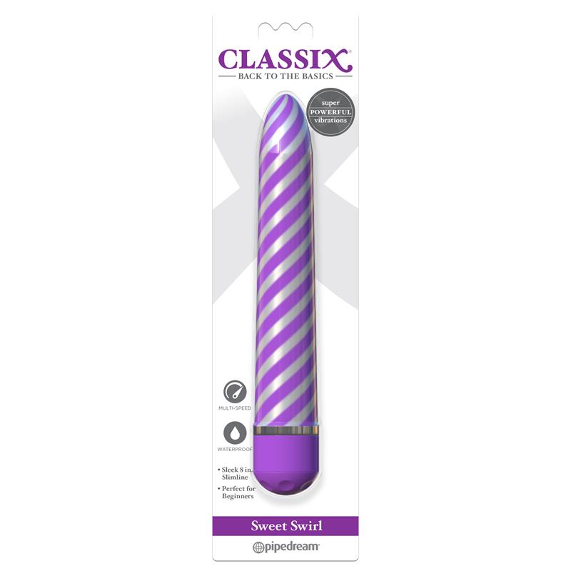 Vibrador Sweet Swirl Purpura - Imagen 3