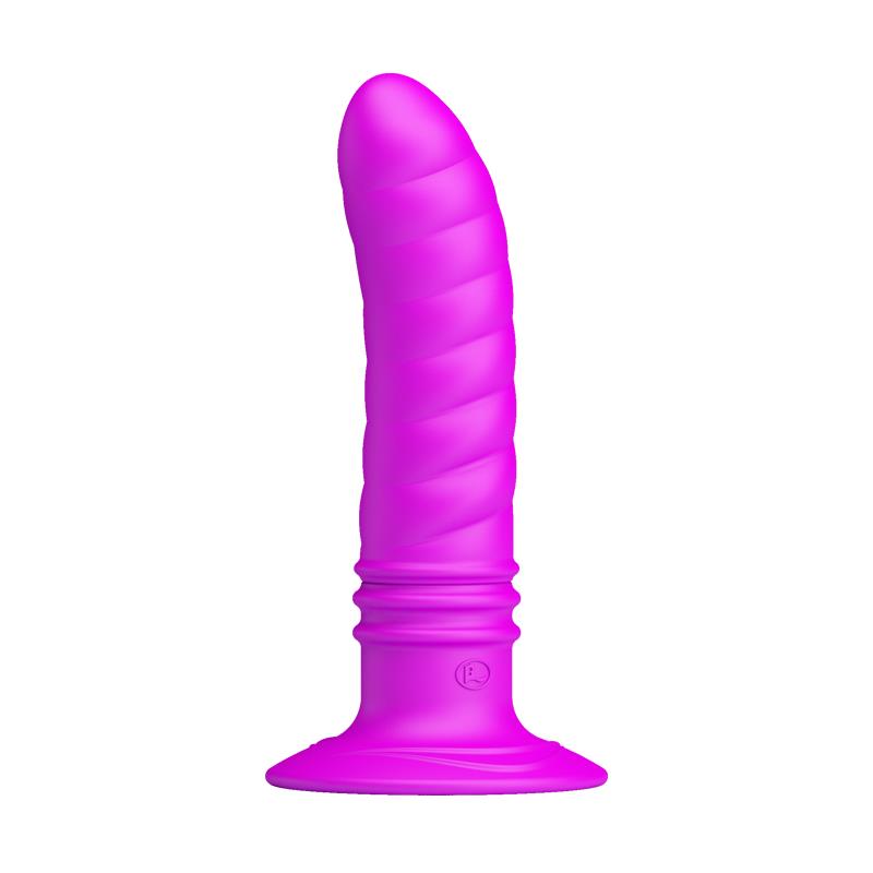 Vibrador Twist Plug Anal Púrpura - Imagen 2