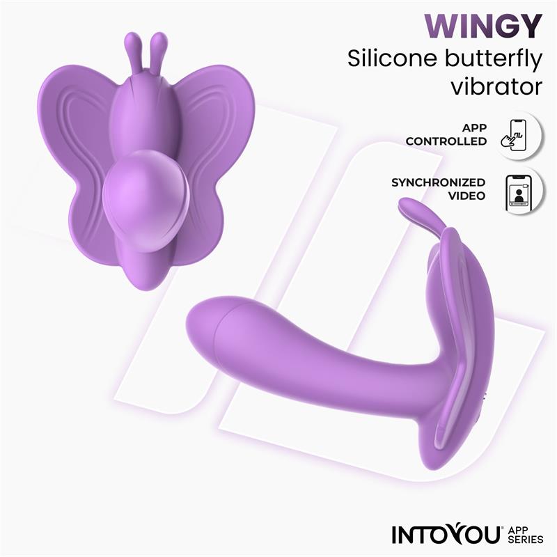 Wingy Estimulador Mariposa con APP Lavanda - Imagen 9