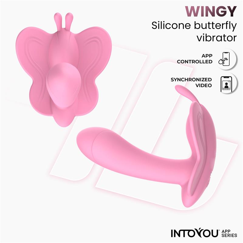 Wingy Estimulador Mariposa con APP Rosa - Imagen 9