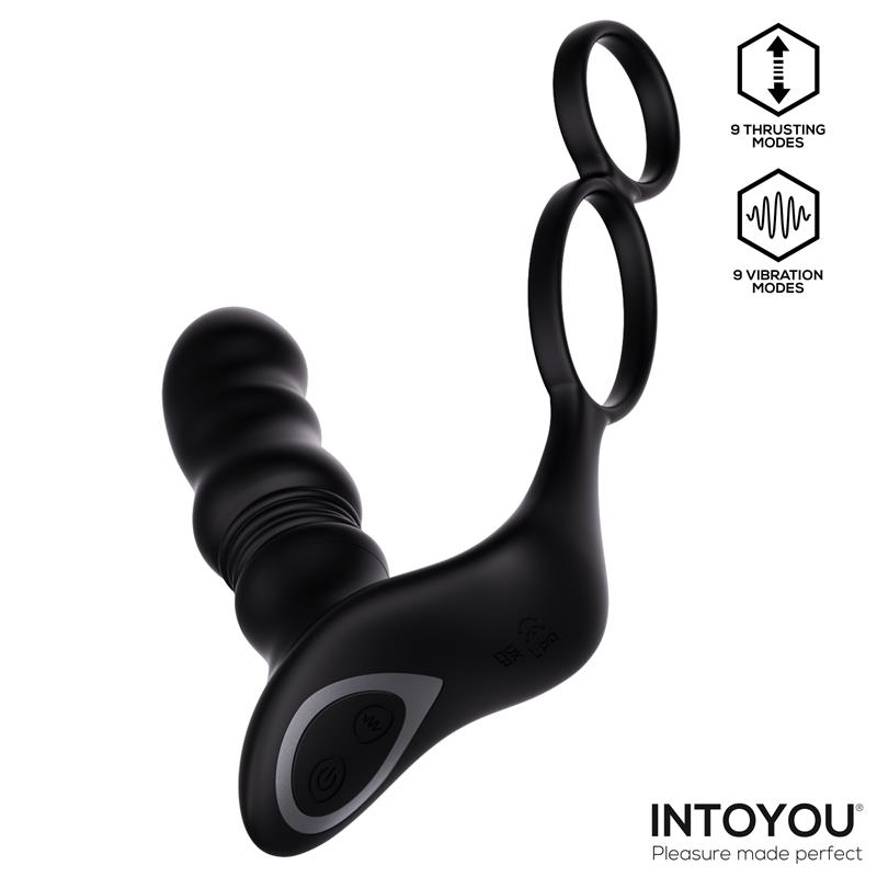 Womp Masajeador Prostático con Vibración, Thrusting y Control Remoto - Imagen 4