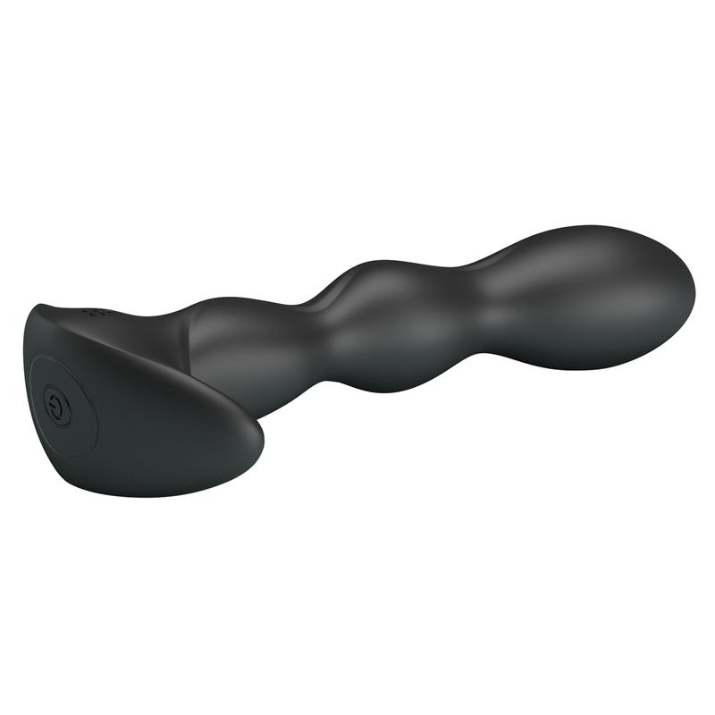 Yale Plug Anal con Vibración Negro - Imagen 3