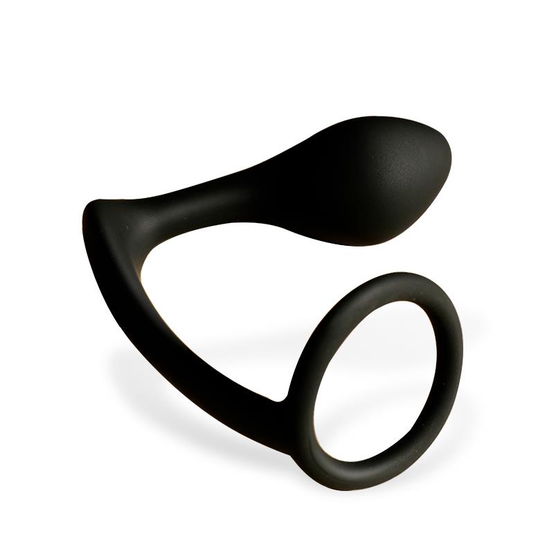 Yastant Plug Anal con Anillo para Testículos - Imagen 2