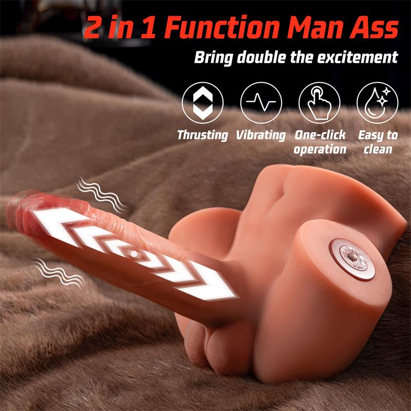 Zoe Semi Torso con Vibración y Thrusting 1.3 kg - Imagen 11
