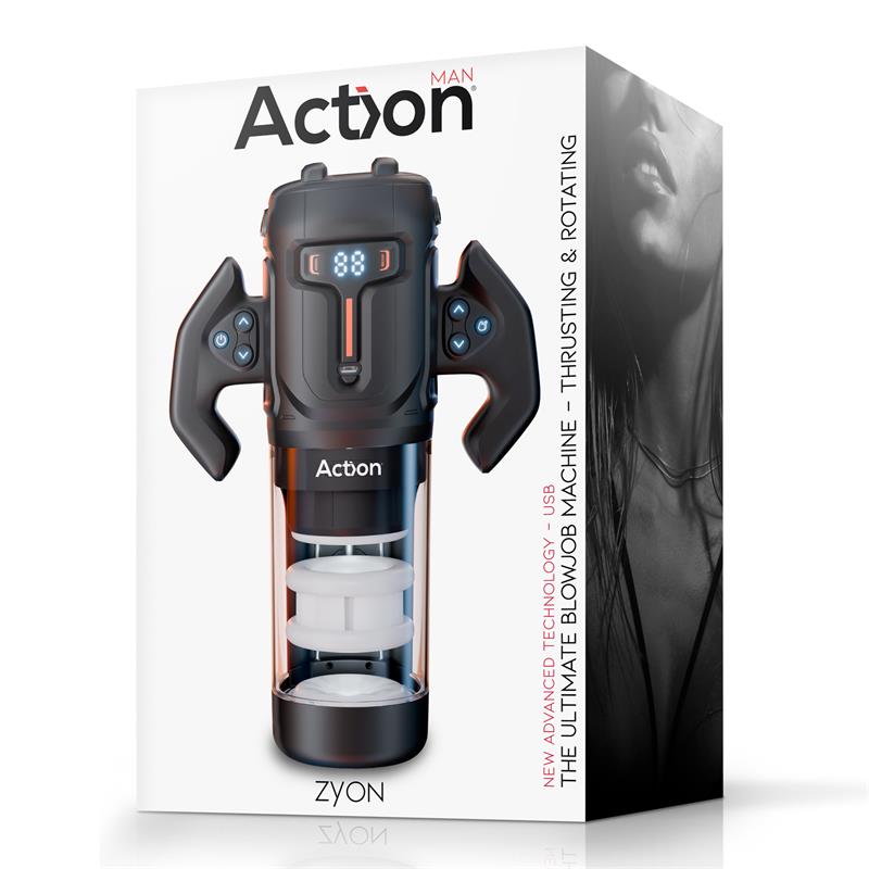 Zyon Masturbador Automático Avanzado con Up and Down y Rotación - Imagen 11