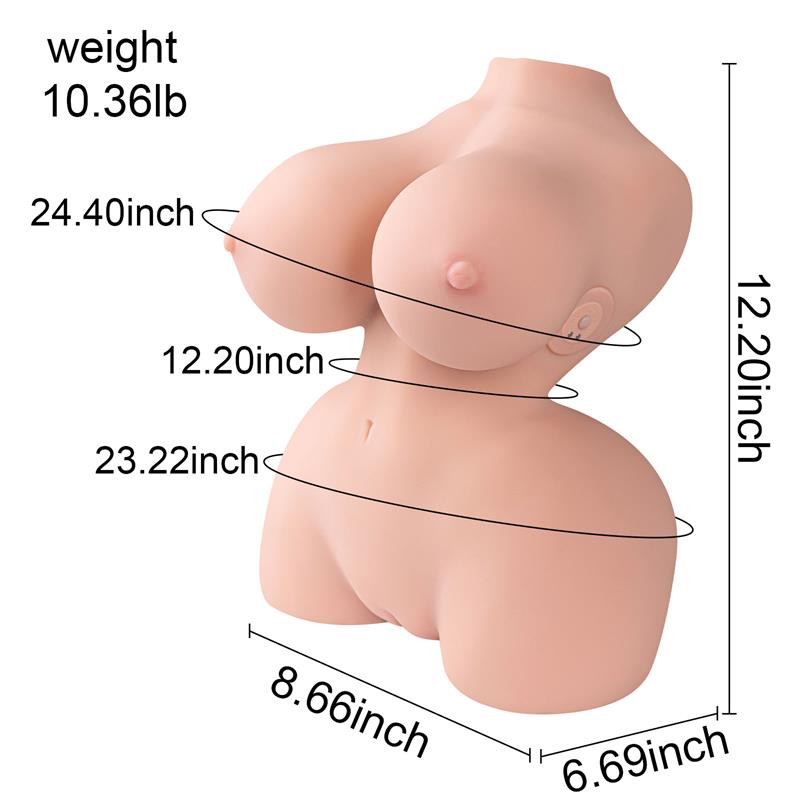 Delilah Mini Torso con Vibración 4.7 kg - Imagen 13
