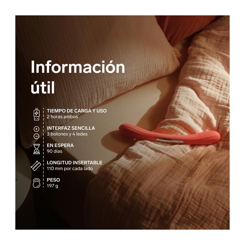 Juguete para Parejas Boomerang Coral Red - Imagen 9