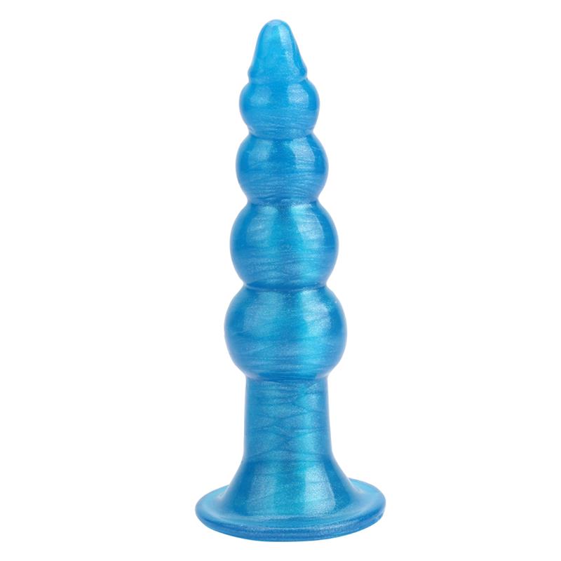 Dead in Blue Plug Anal Azul 5.5 - 14.5 cm - Imagen 2