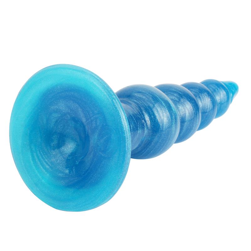 Dead in Blue Plug Anal Azul 5.5 - 14.5 cm - Imagen 4
