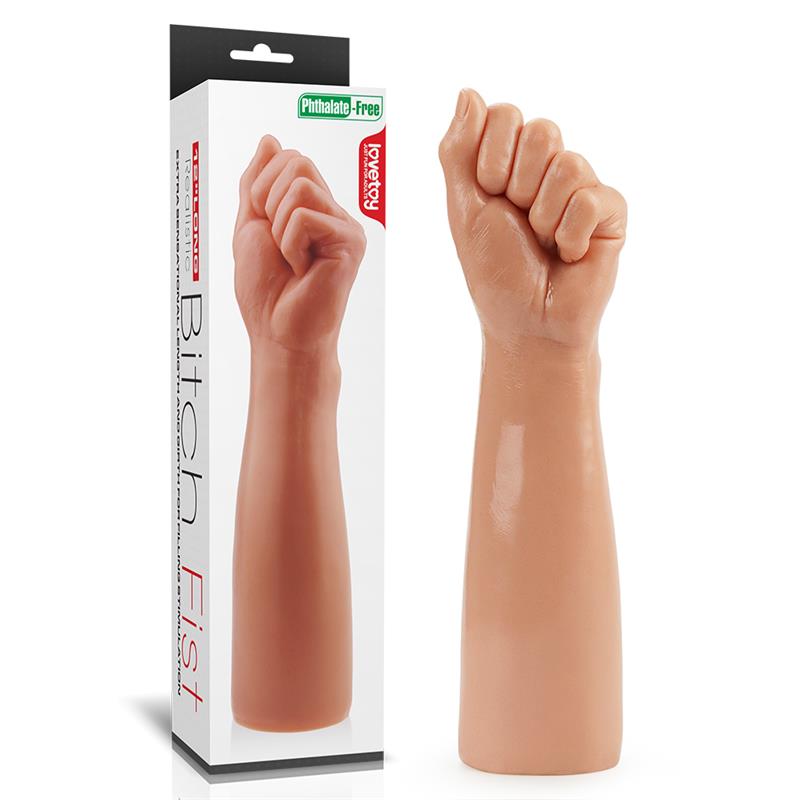 Dildo Bitch Fist Puño 12 Natural - Imagen 8