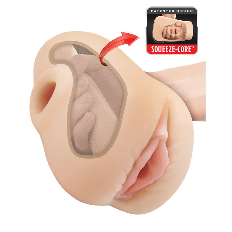 Masturbador Pussy Pounder Squeeze 18 cm - Imagen 4