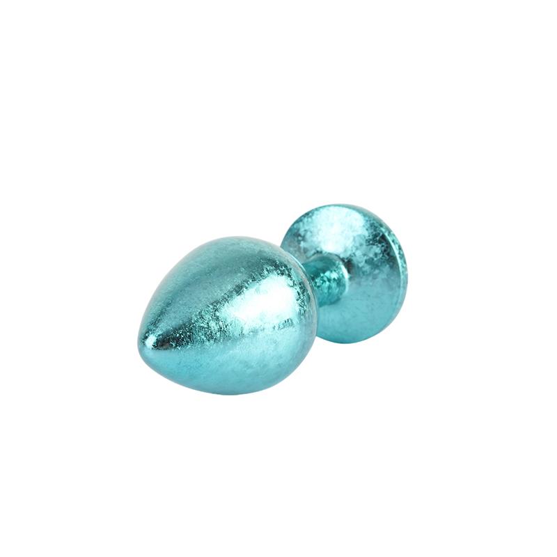 Nebula Blue Gem Plug Anal con Joya en la Base Talla M - Imagen 3